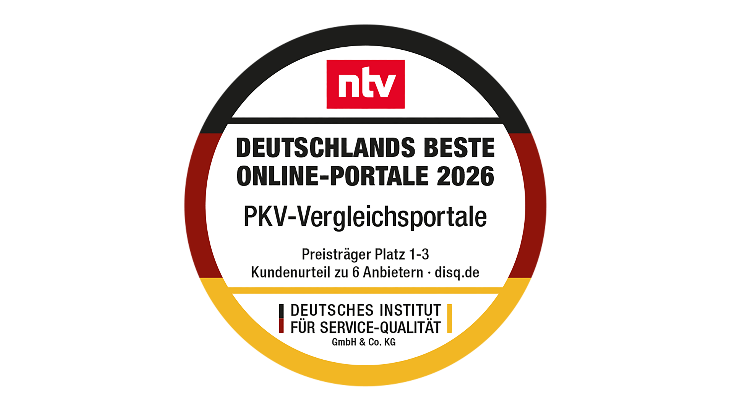 ntv Testsieger Siegel